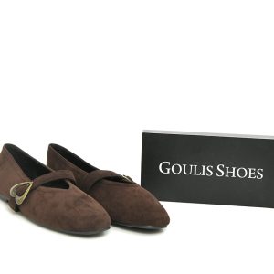 Γ 4195 BROWN ΚΑΣΤΟΡΙ GOULIS SHOES - Image 6