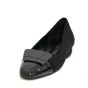 Γ 1336 BLACK ΚΑΣΤΟΡΙ -ΛΟΥΣΤΡΙΝΙ GOULIS SHOES - Image 4