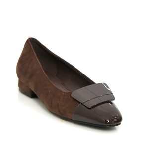 Γ 1336 BROWN ΚΑΣΤΟΡΙ -ΛΟΥΣΤΡΙΝΙ GOULIS SHOES - Image 5