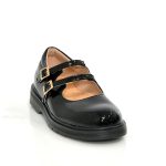Π 1226-64 ΜΑΥΡΟ ΛΟΥΣΤΡΙΝΙ ΓΚΛΙΤΕΡ GOULIS SHOES - Image 5