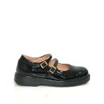 Π 1226-64 ΜΑΥΡΟ ΛΟΥΣΤΡΙΝΙ ΓΚΛΙΤΕΡ GOULIS SHOES - Image 4
