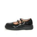 Π 1226-64 ΜΑΥΡΟ ΛΟΥΣΤΡΙΝΙ ΓΚΛΙΤΕΡ GOULIS SHOES - Image 2