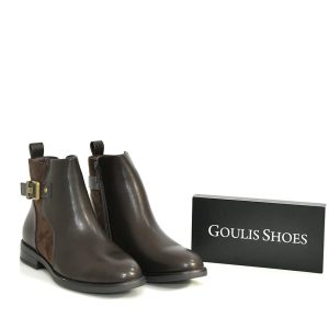 Γ 3754 BROWN  GOULIS SHOES - Image 1