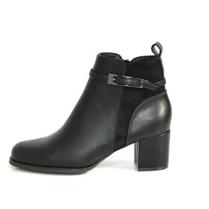 Γ 2646 BLACK GOULIS SHOES - Image 2