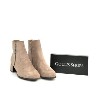Γ 3407 KHAKI GOULIS SHOES - Image 1