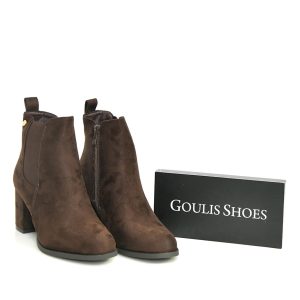 Γ 8400 BROWN GOULIS SHOES - Image 1