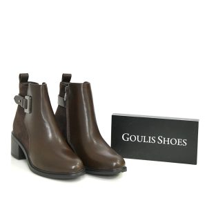 Γ 1327 BROWN  GOULIS SHOES - Image 1