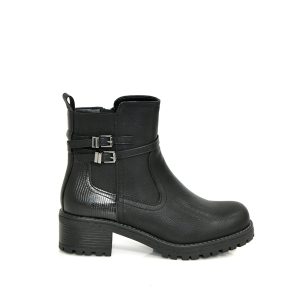 Γ 8158  BLACK  GOULIS SHOES - Image 3