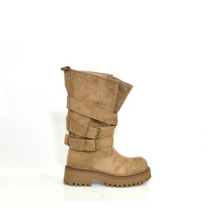 Γ 7631 KHAKI  ΚΑΣΤΟΡΙ   GOULIS SHOES - Image 3