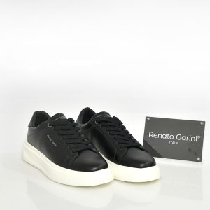 Α 708 RENATO GARINI  ΜΑΥΡΟ OFF WHITE