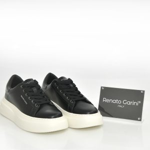 Α 608 RENATO GARINI ΜΑΥΡΟ ΜΑΥΡΟ ΒΕΡΝΙ OFF WHITE