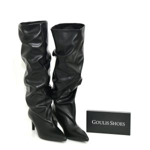 Γ RXJ-317 ΜΑΥΡΟ ΜΑΤ  GOULIS SHOES - Image 1