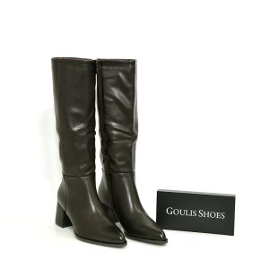 Γ 3666 BROWN  ΜΑΤ GOULIS SHOES - Image 1