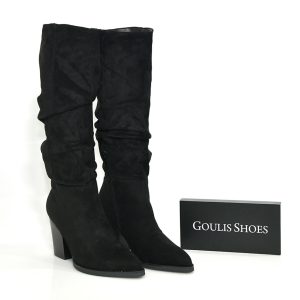Γ 6557 ΜΑΥΡΟ ΚΑΣΤΟΡΙ  GOULIS SHOES
