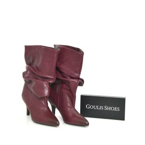 Γ 2810 WINE ΜΑΤ GOULIS SHOES - Image 1
