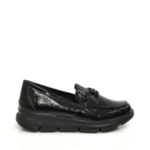 Γ 65121 ΜΑΥΡΟ PATENT GOULIS SHOES - Image 4