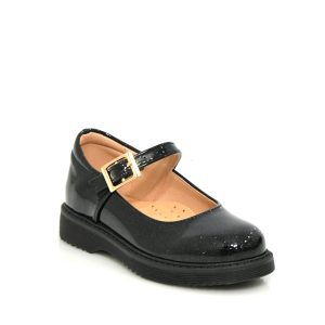 Π 1226-81 ΜΑΥΡΟ ΛΟΥΣΤΡΙΝΙ ΓΚΛΙΤΕΡ GOULIS SHOES - Image 5