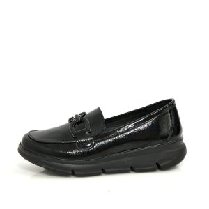 Γ 65121 BLACK PATENT GOULIS SHOES - Image 2