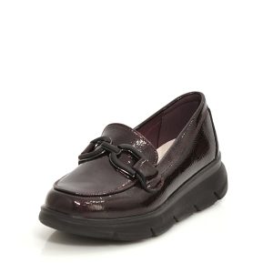 Γ 65121 BORDO PATENT GOULIS SHOES - Image 3