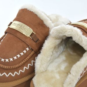 Γ 2682 REPLAY BROWN (GWF5A.000.C000ST CHIC INDIAN PLATFORM MULES WOMEN REPLAY) - Image 6